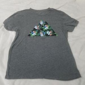 Hollister Tropical Logo Short Sleeve Tee Shirt